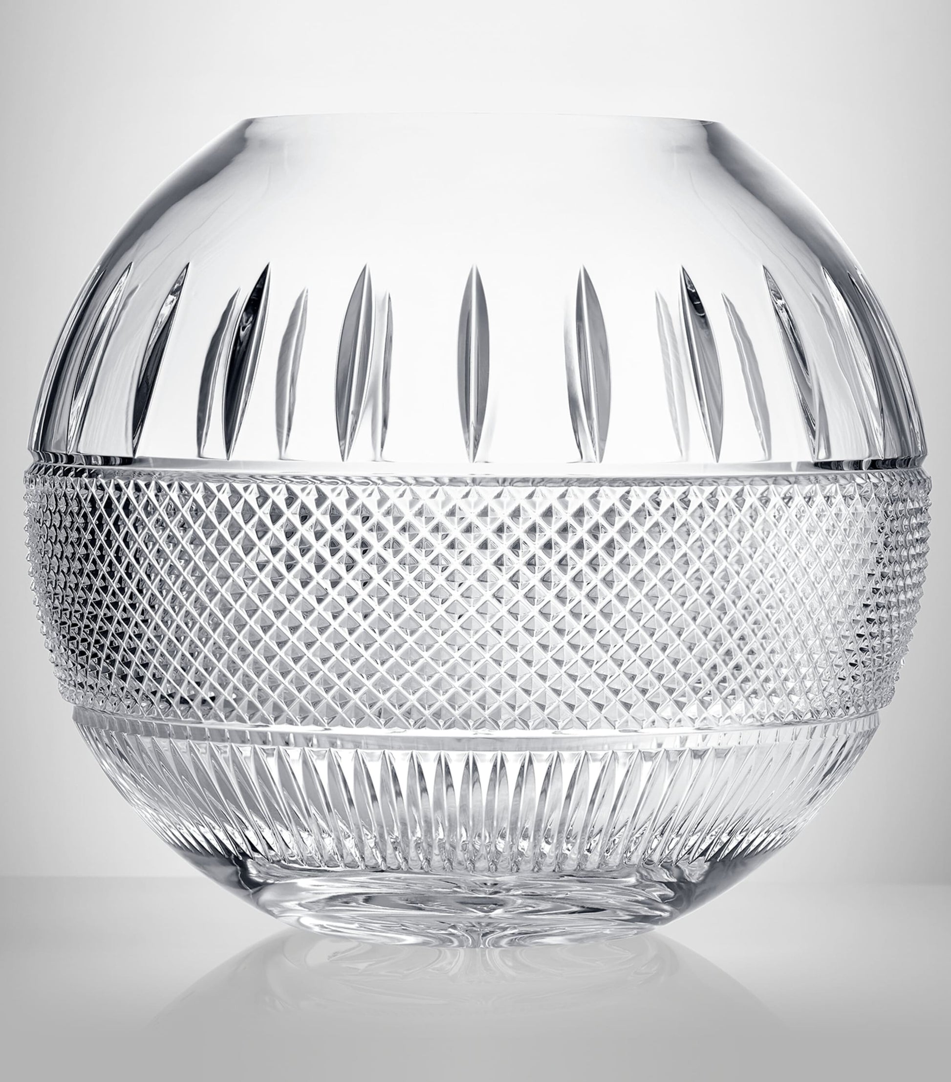 Crystal Mastercraft Irish Lace Rose Bowl (30cm)