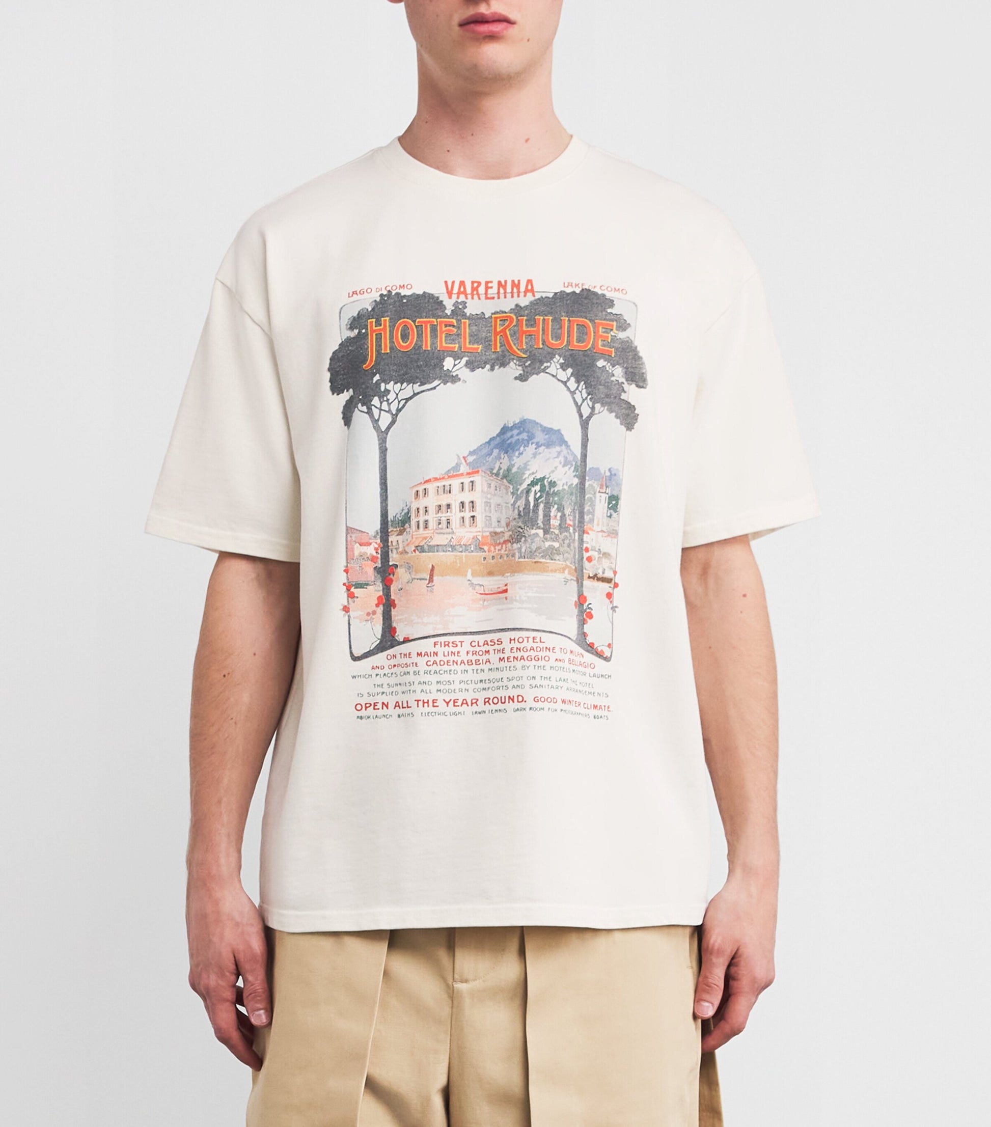 Rhude x Harrods Cotton Hotel Rhude T-Shirt