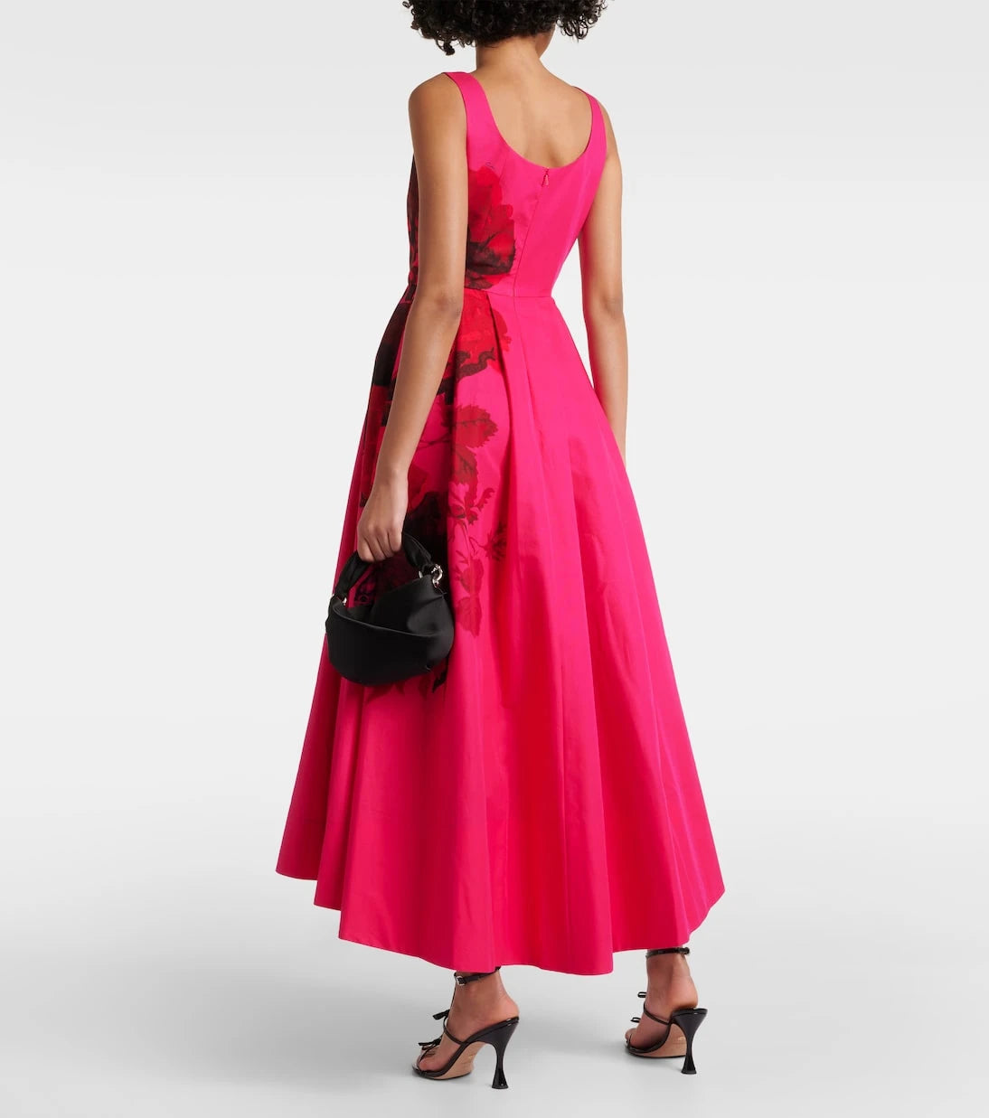 Erdem - Floral cotton faille maxi dress
