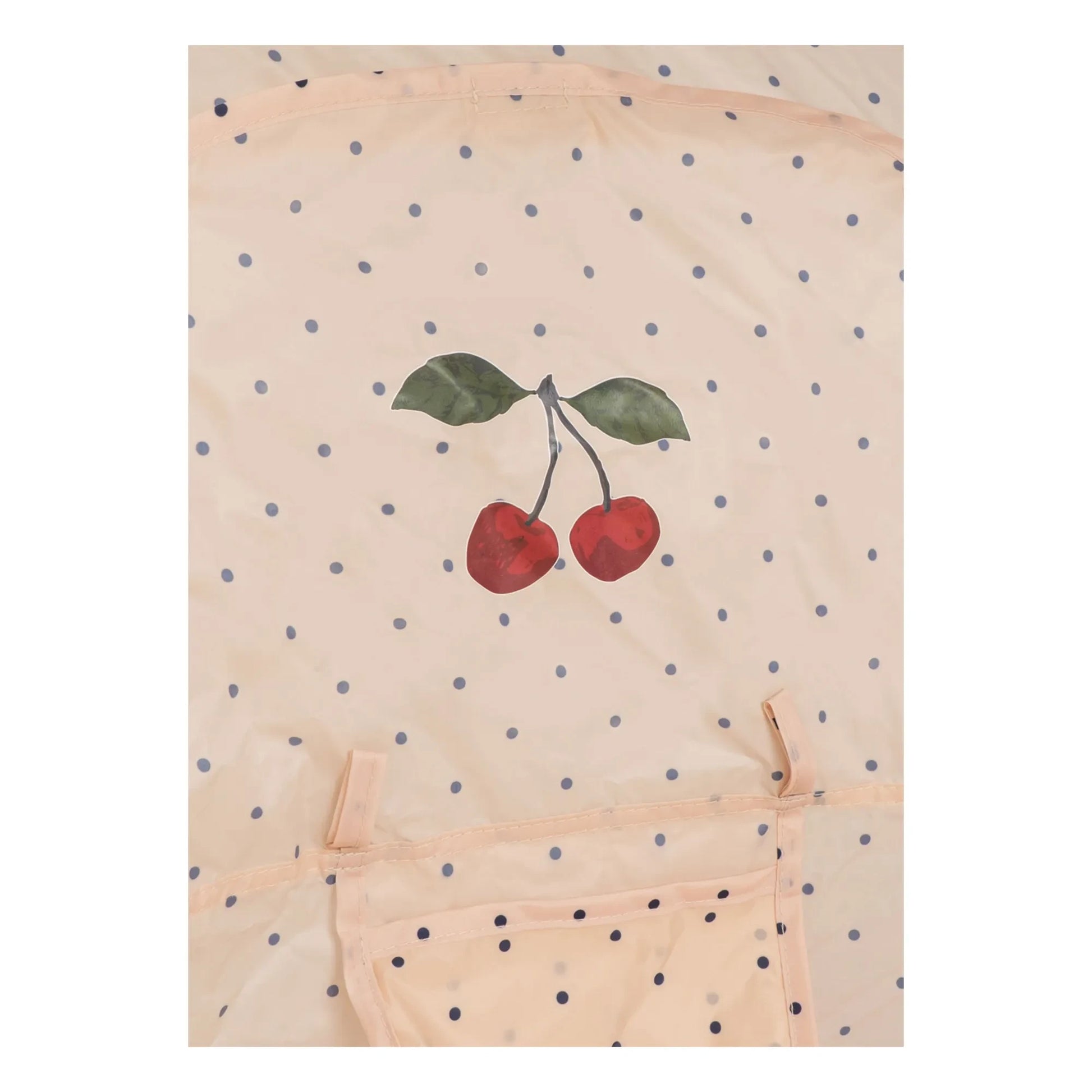 Konges Sløjd - Small pop-up beach tent Navy Dots | Beige