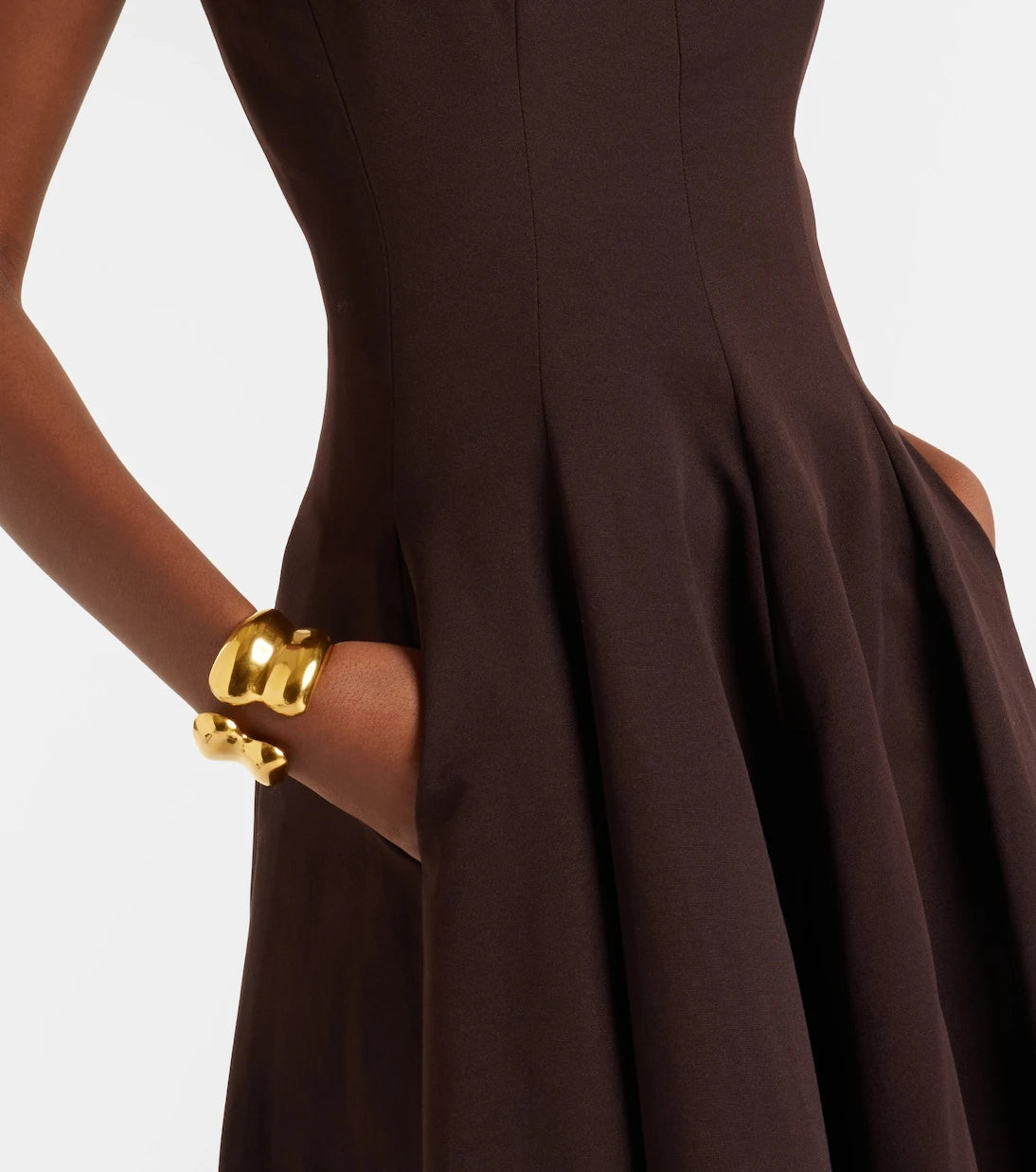 Staud - Joy cotton-blend gown
