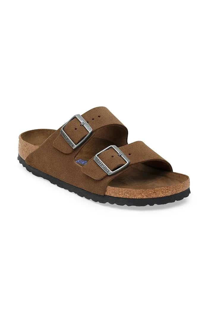 Велурени чехли Birkenstock Arizona