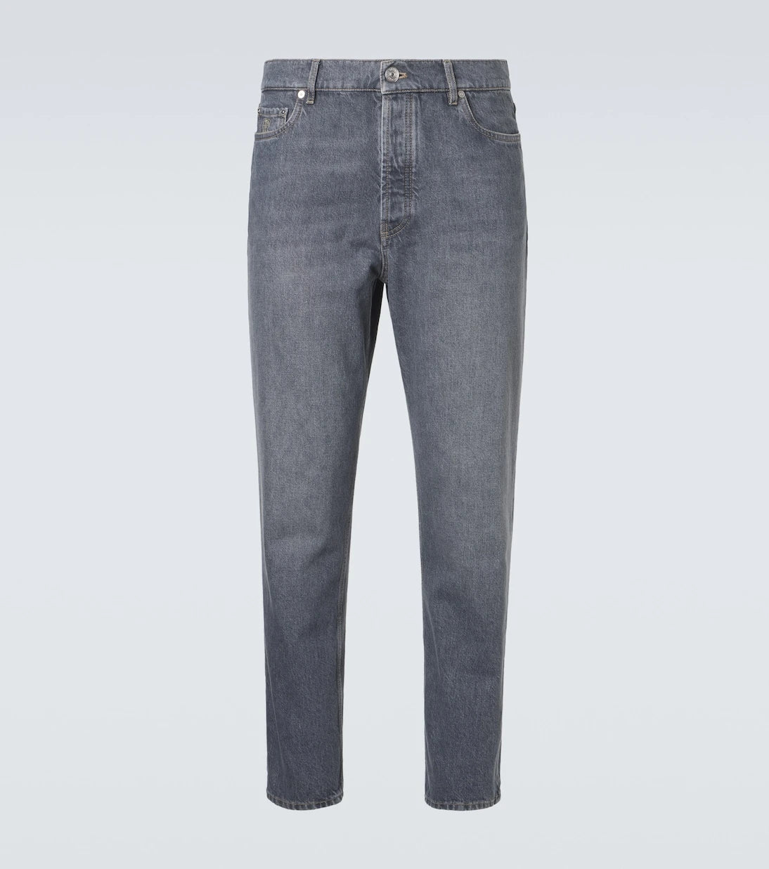 Brunello Cucinelli - Mid-rise straight jeans