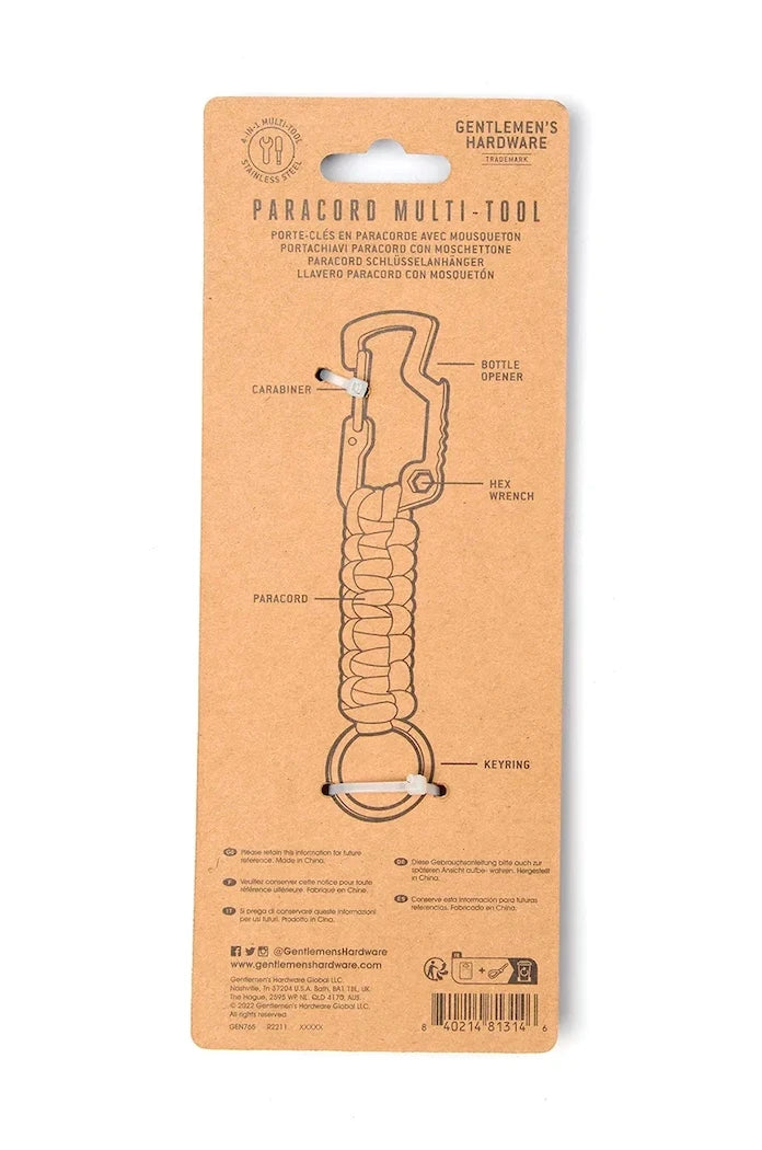 Gentlemen's Hardware Papacord Çok Amaçlı Alet