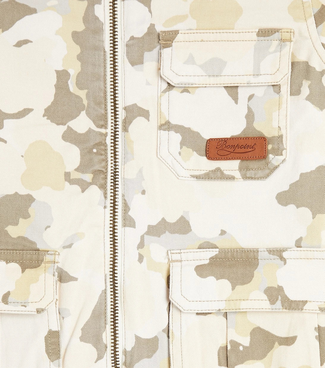 Bonpoint - Flavien camouflage cotton jacket