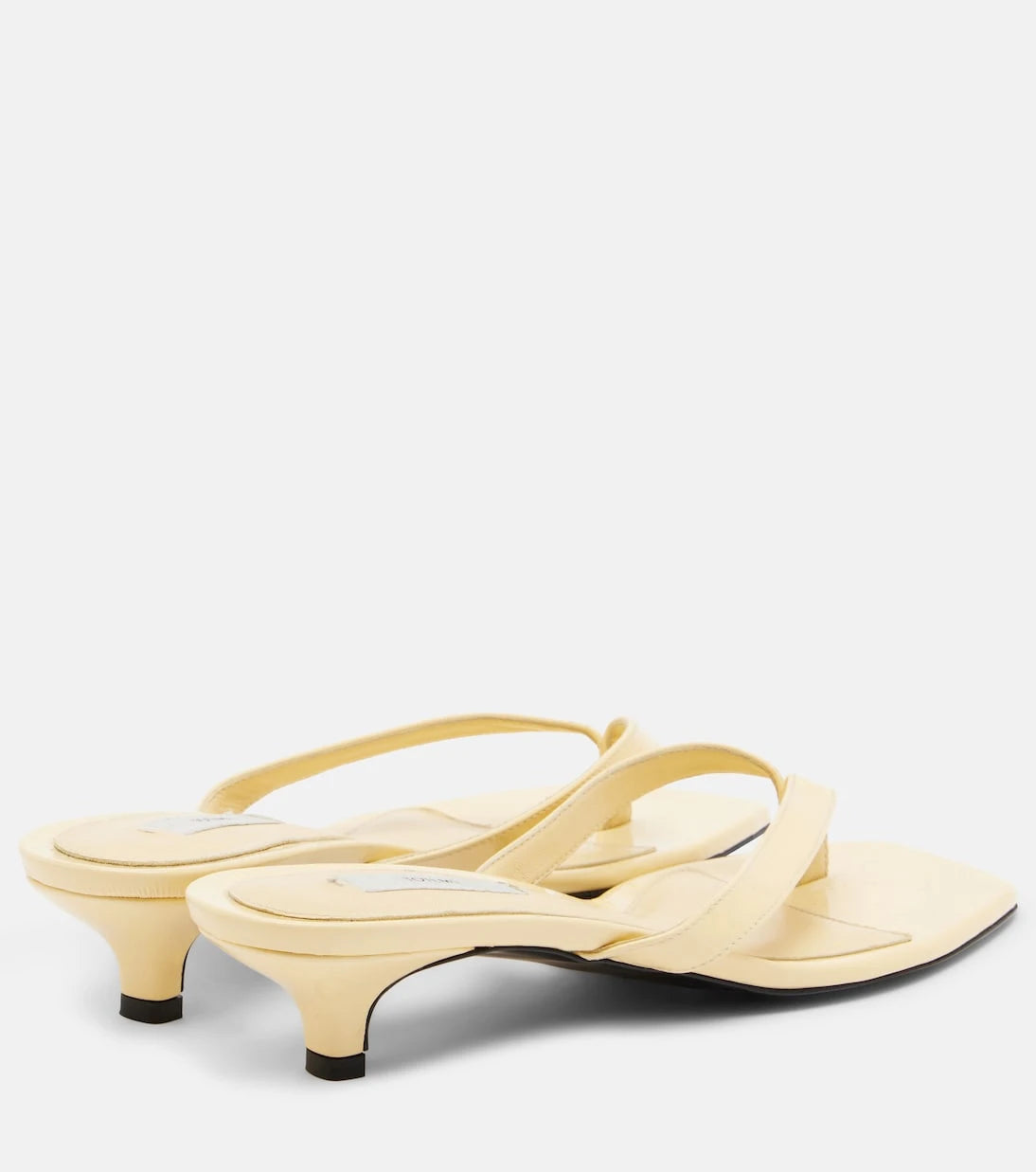 Toteme - Leather thong sandals