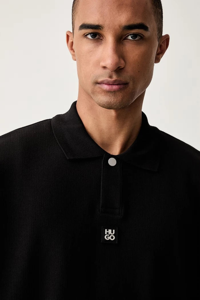 HUGO pamuklu erkek sweatshirt Dabins