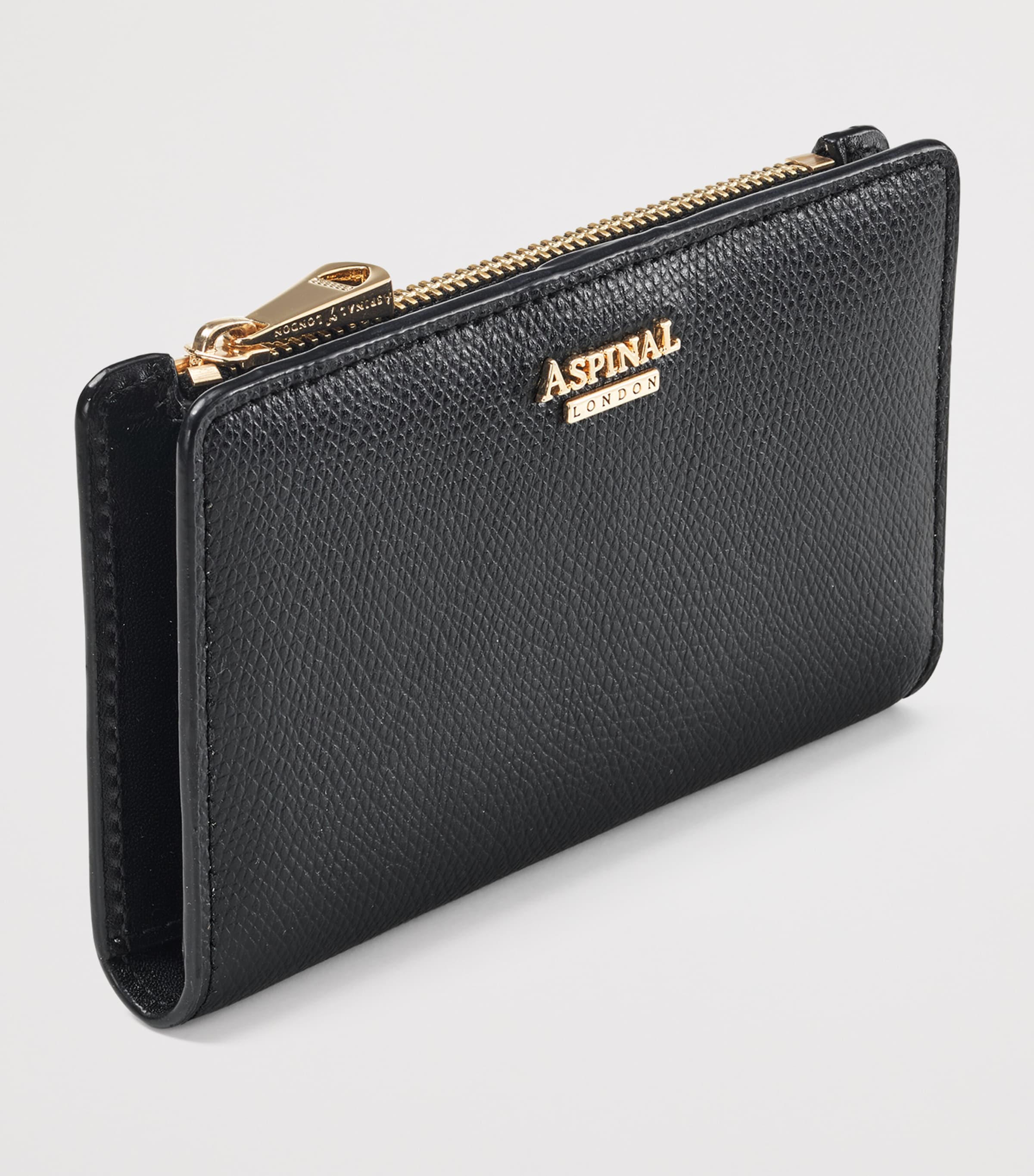 Black Small Leather Mayfair Purse