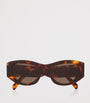 Celine Brown Tortoiseshell Triomphe CL40308U Irregular Sunglasses