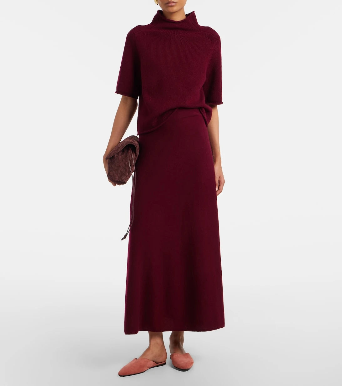 Lisa Yang - Torie cashmere midi skirt