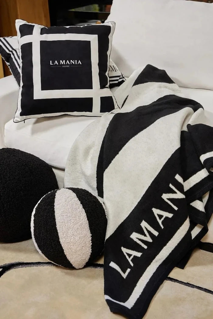 Одеяло с памук La Mania Lari Stripes 150 x 200 cm
