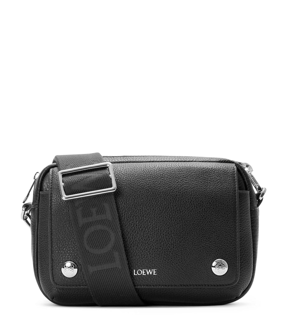 LOEWE Small Leather Pebble Messenger Bag