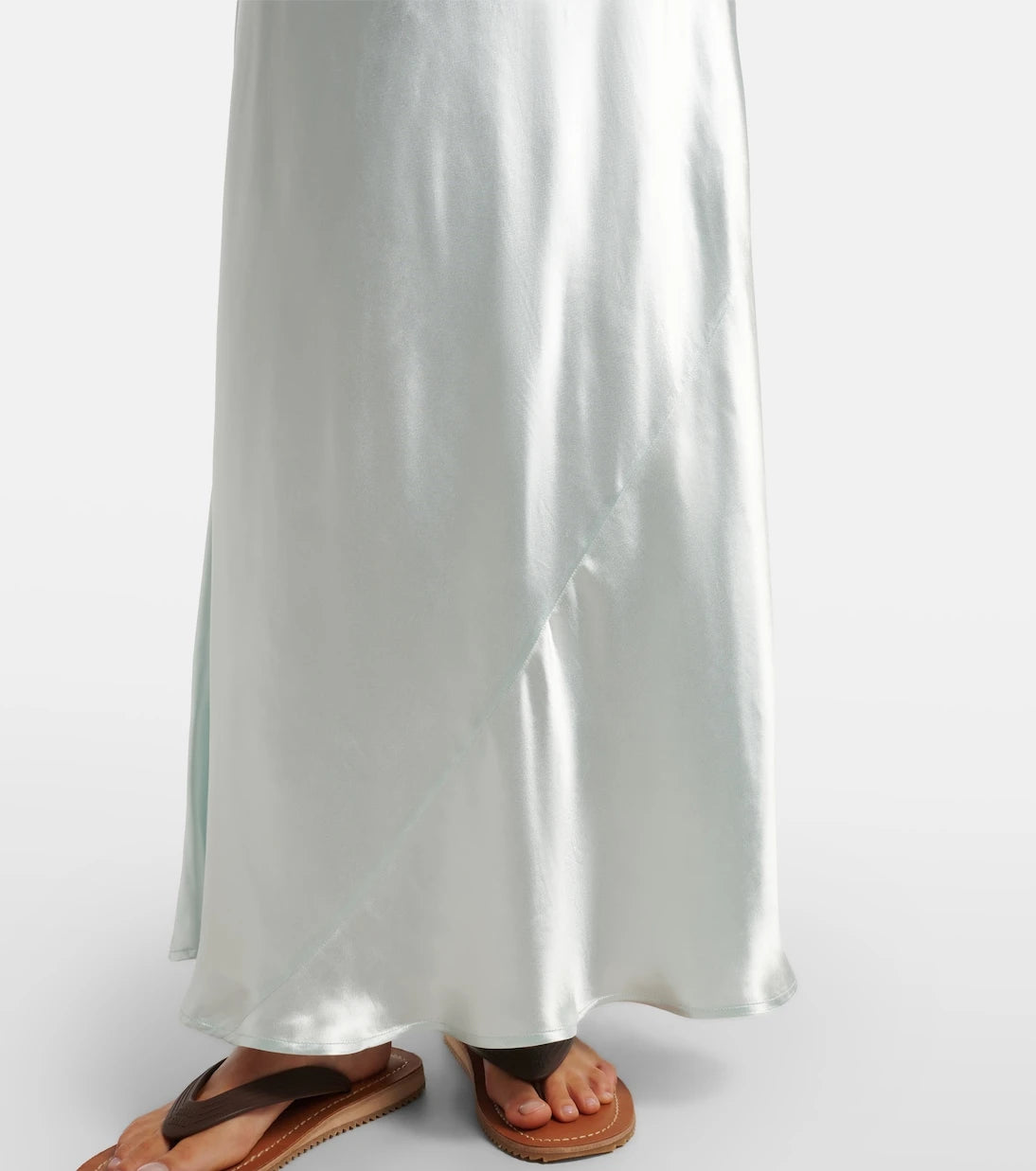 Miu Miu - Satin maxi dress