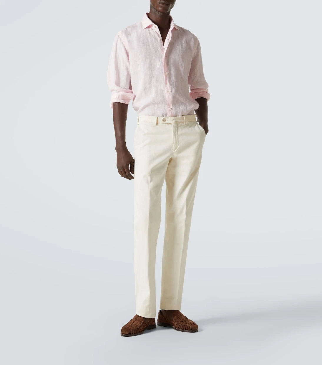 Fedeli - Linen Oxford shirt