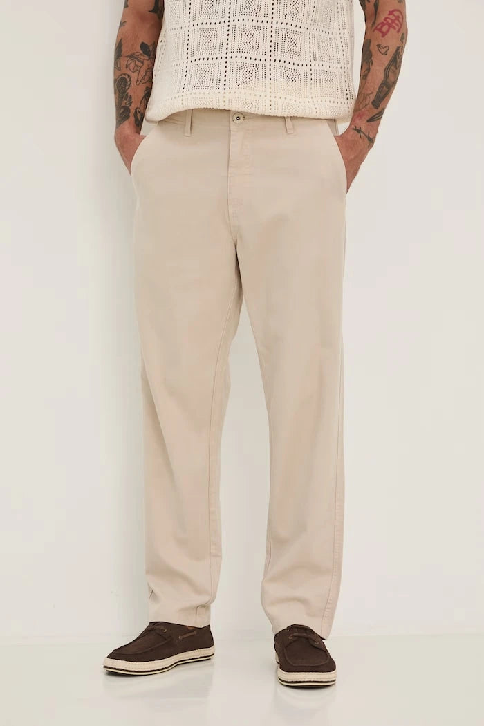 Medicine erkek lyocell chino pantolon