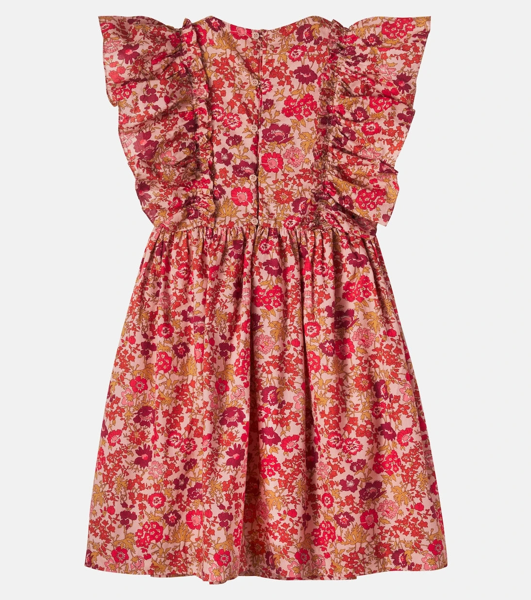 Bonpoint - Lizzy floral ruffled cotton dress