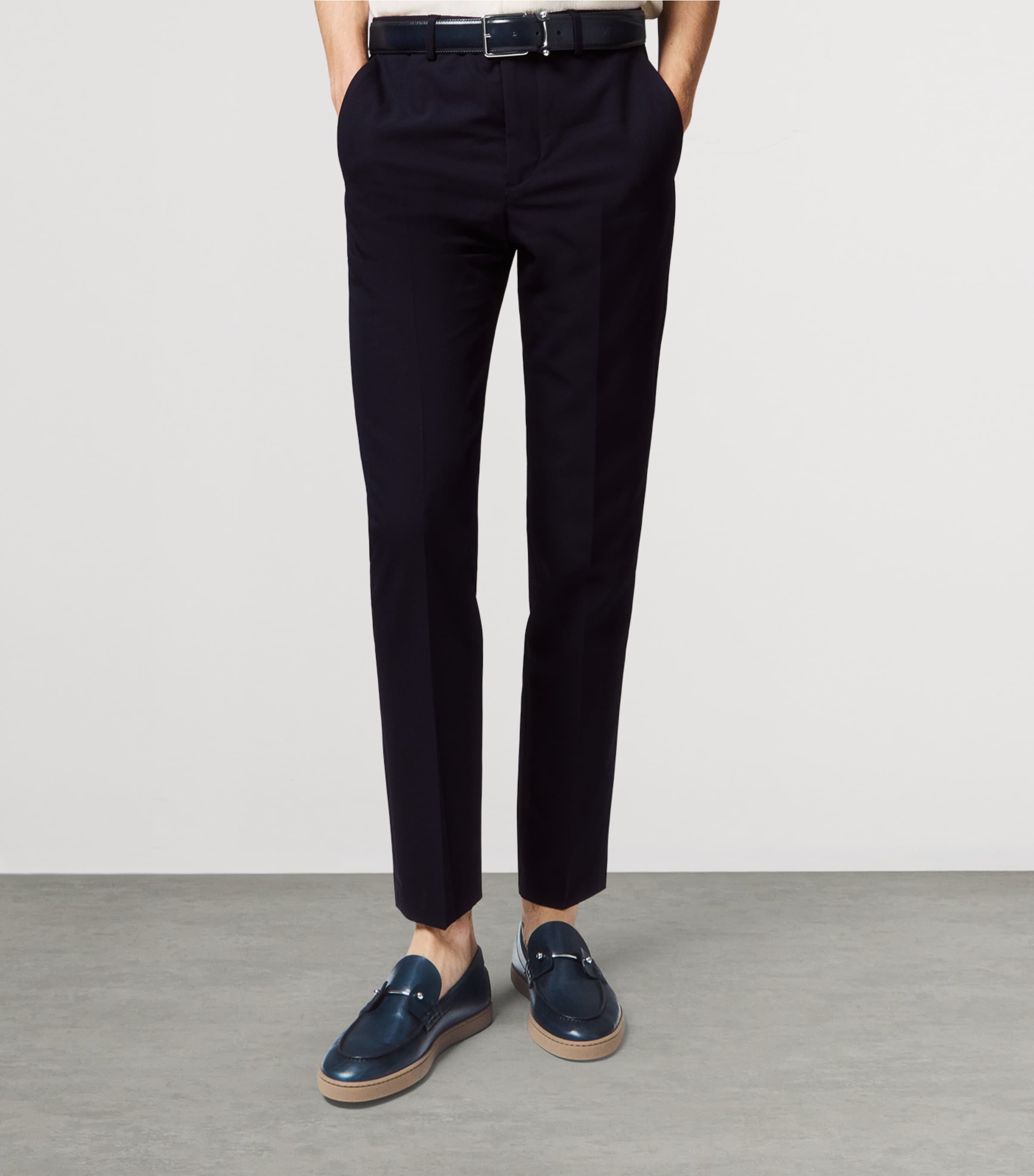 Christian Louboutin Chambeliboat Leather Boat Shoes