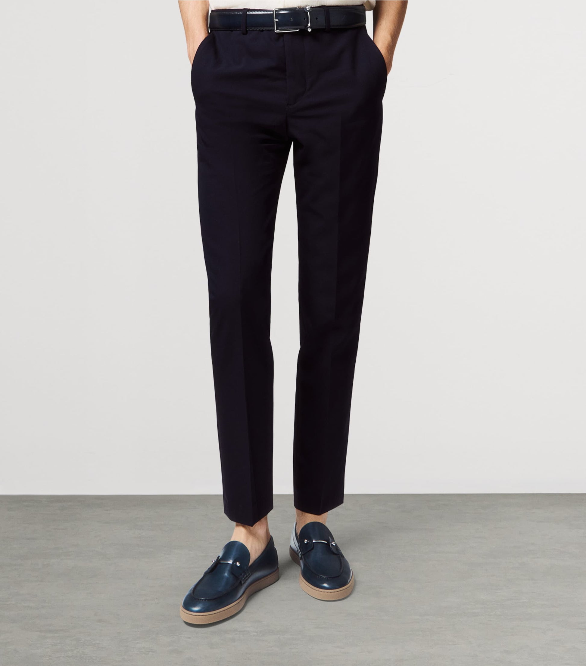 Christian Louboutin Chambeliboat Leather Boat Shoes