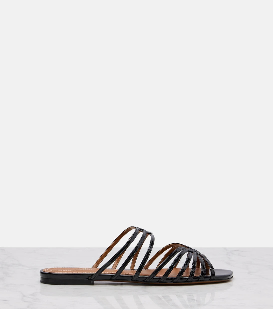 Zimmermann - Aura patent leather sandals