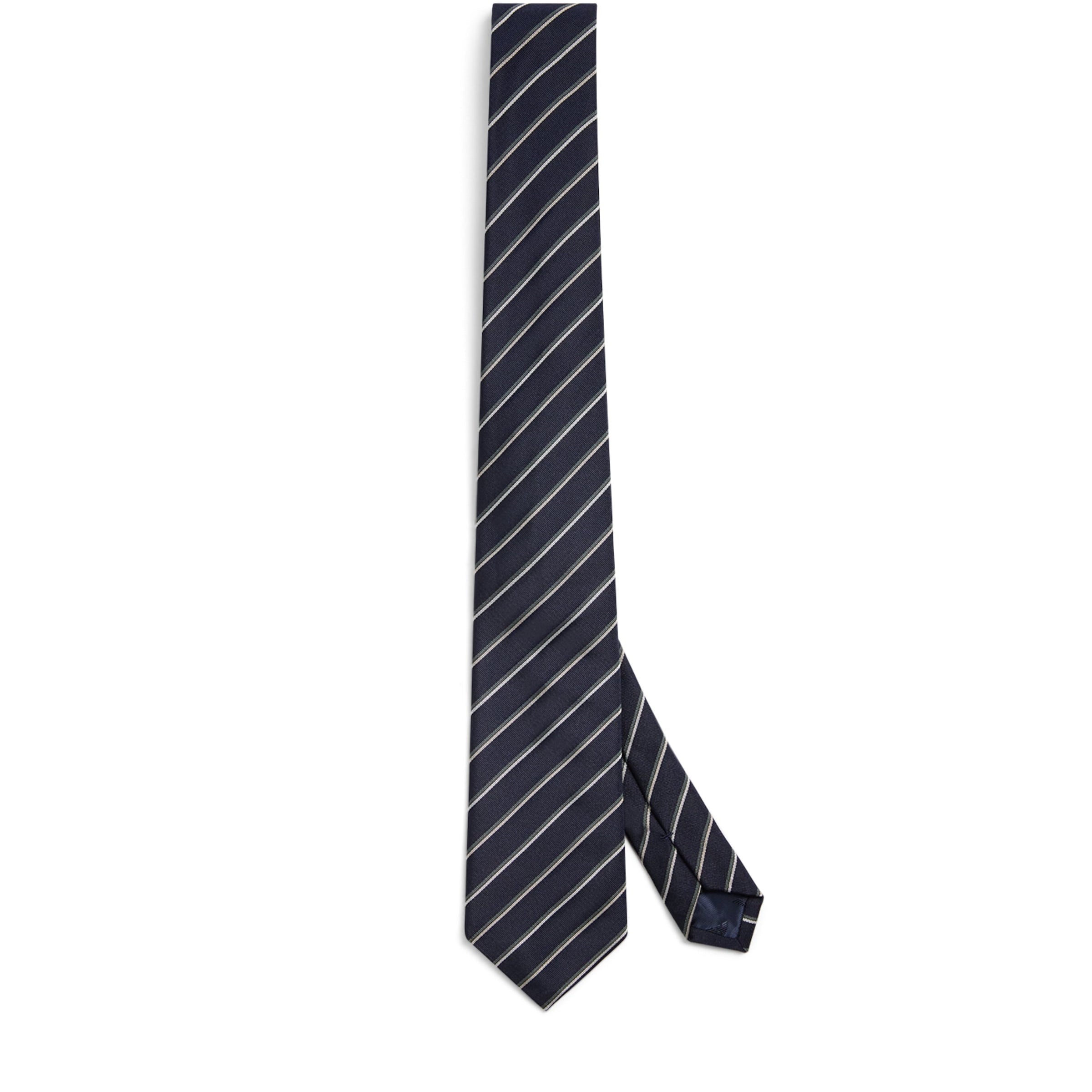 Emporio Armani Silk Stripe Tie