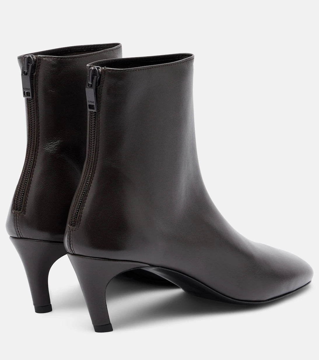 Toteme - Leather ankle boots