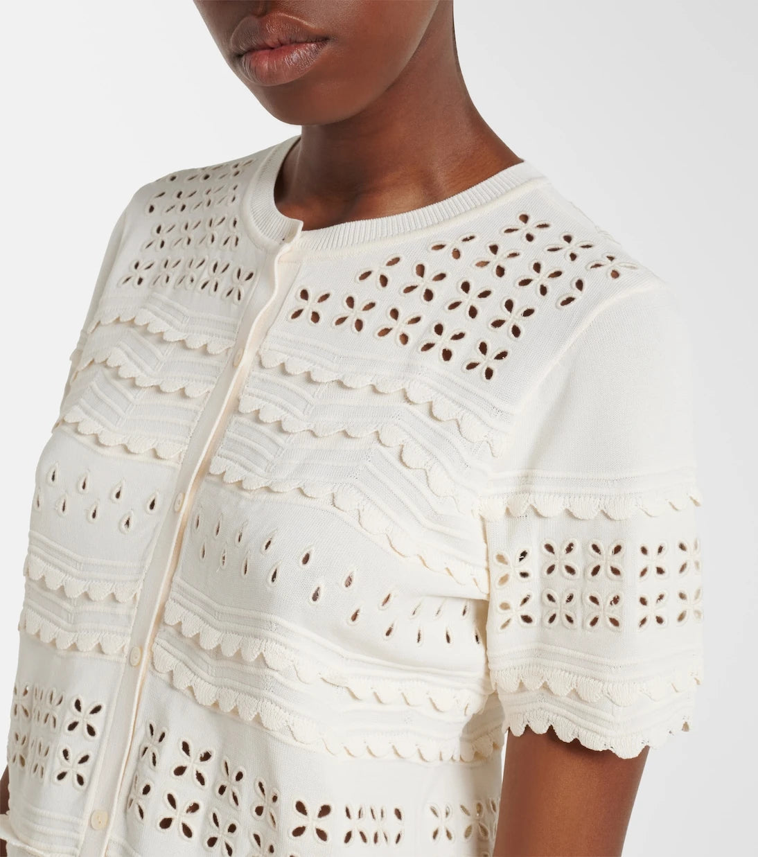 Ulla Johnson - Abriana eyelet cardigan