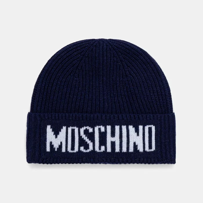 Moschino шапка мъжка с вълна