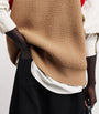 Beige Wool Ami de Coeur Sweater Vest