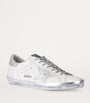 Leather Super-Star Sneakers SILVER COM