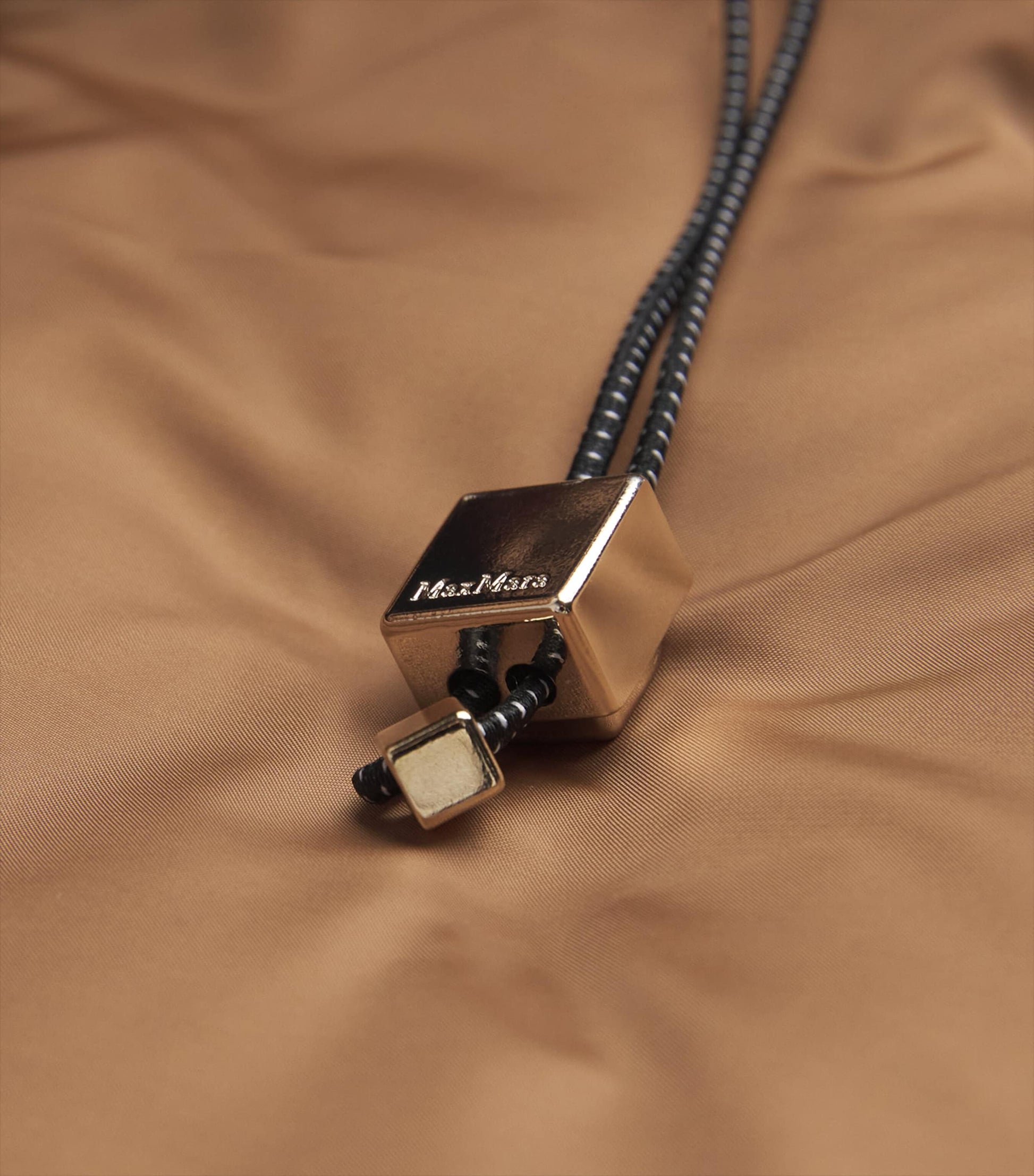 Max Mara Beige Hooded Cape