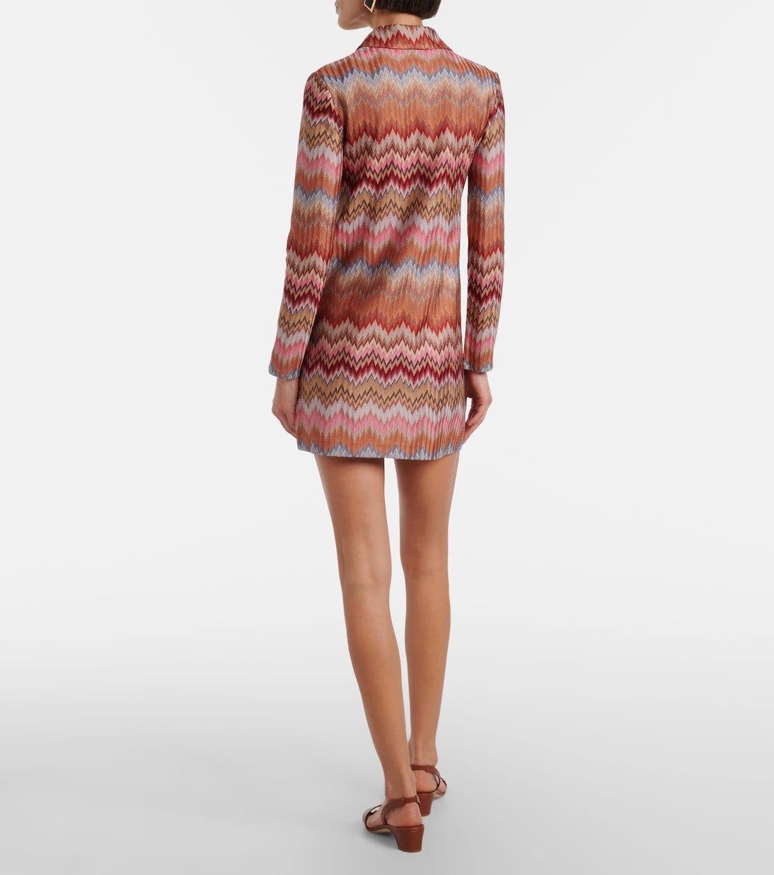 Missoni - Zikzak mini elbise