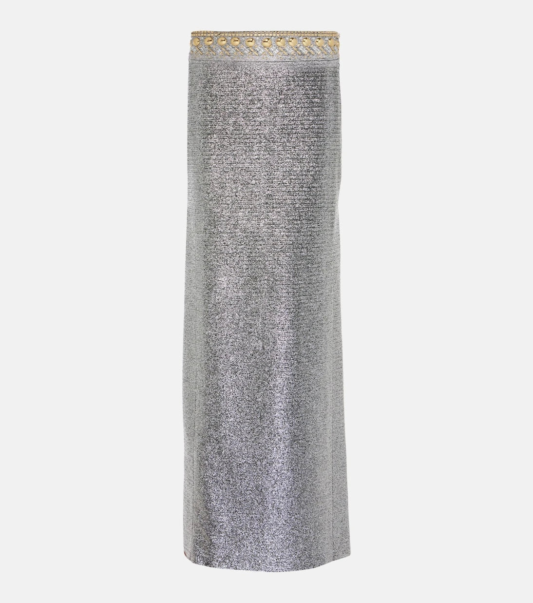 Rabanne - Embellished maxi skirt