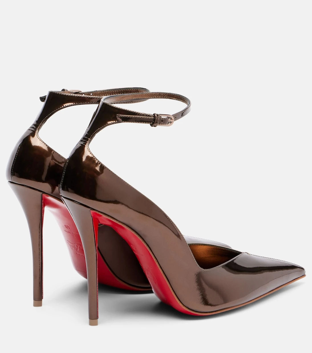 Christian Louboutin - Erozee 100 patent leather pumps