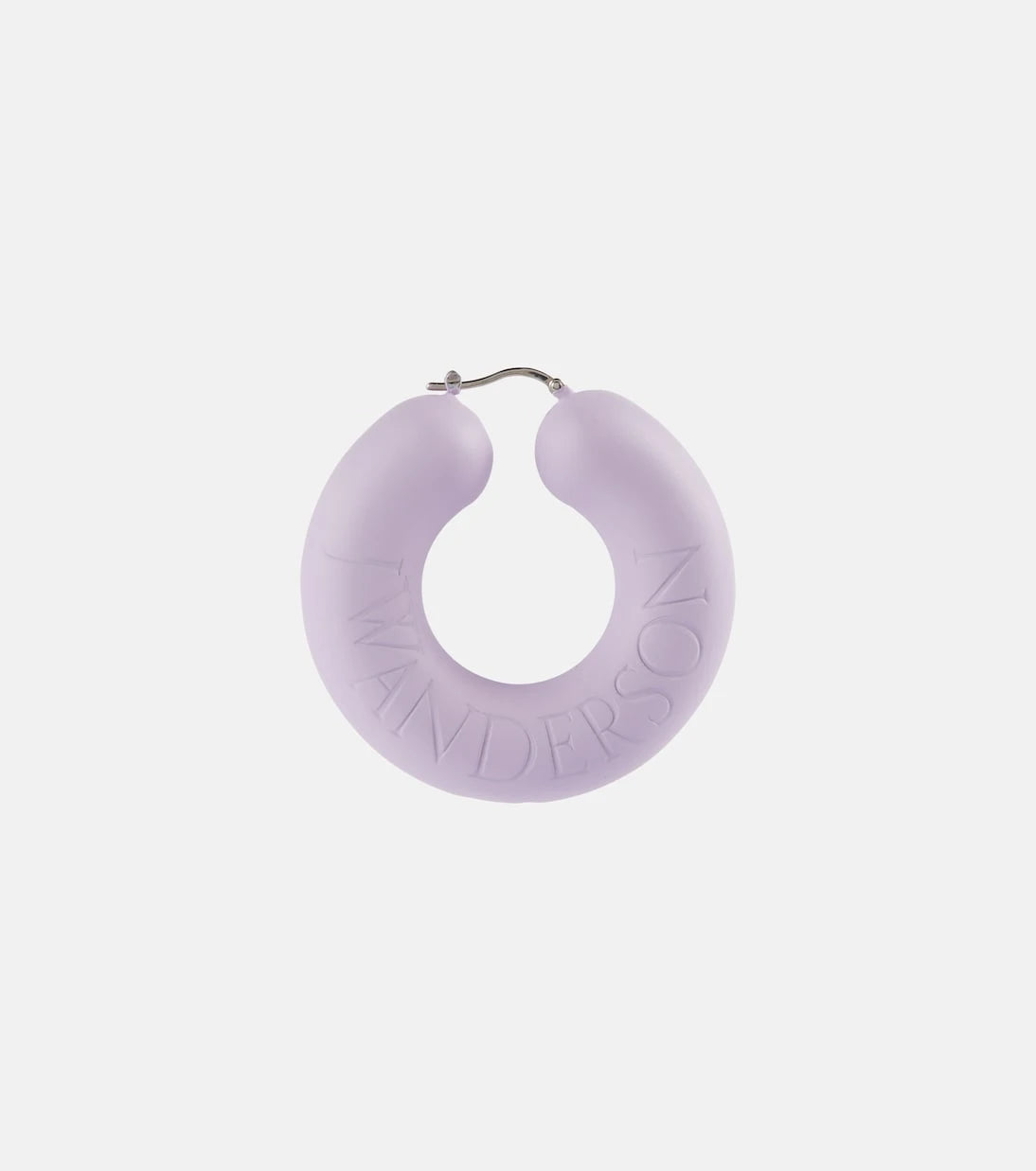 JW Anderson - Logo hoop earrings