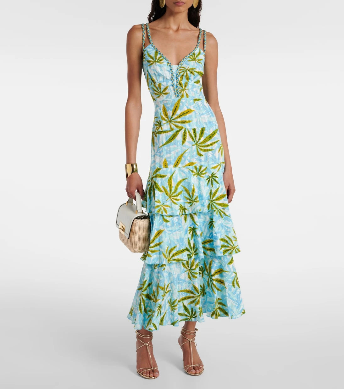 Diane von Furstenberg - Cate printed cotton maxi dress