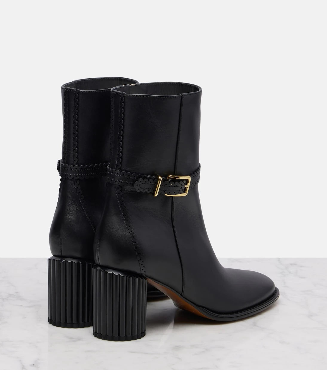 Zimmermann - Eddie 70 leather ankle boots