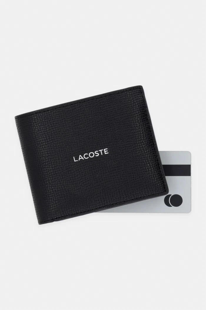 Lacoste портфейл RFID мъжки от кожа