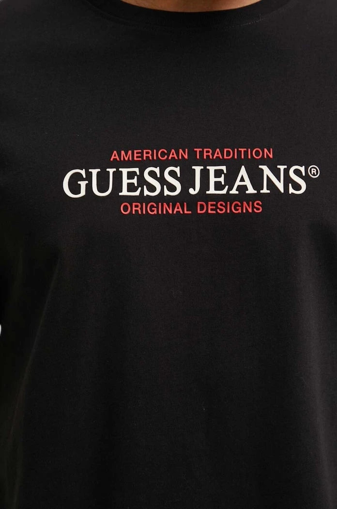 Памучна тениска Guess Jeans