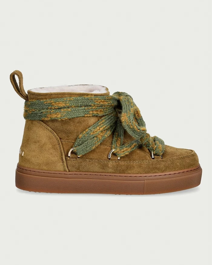 Inuikii Suede Knot kadın süet kar botu