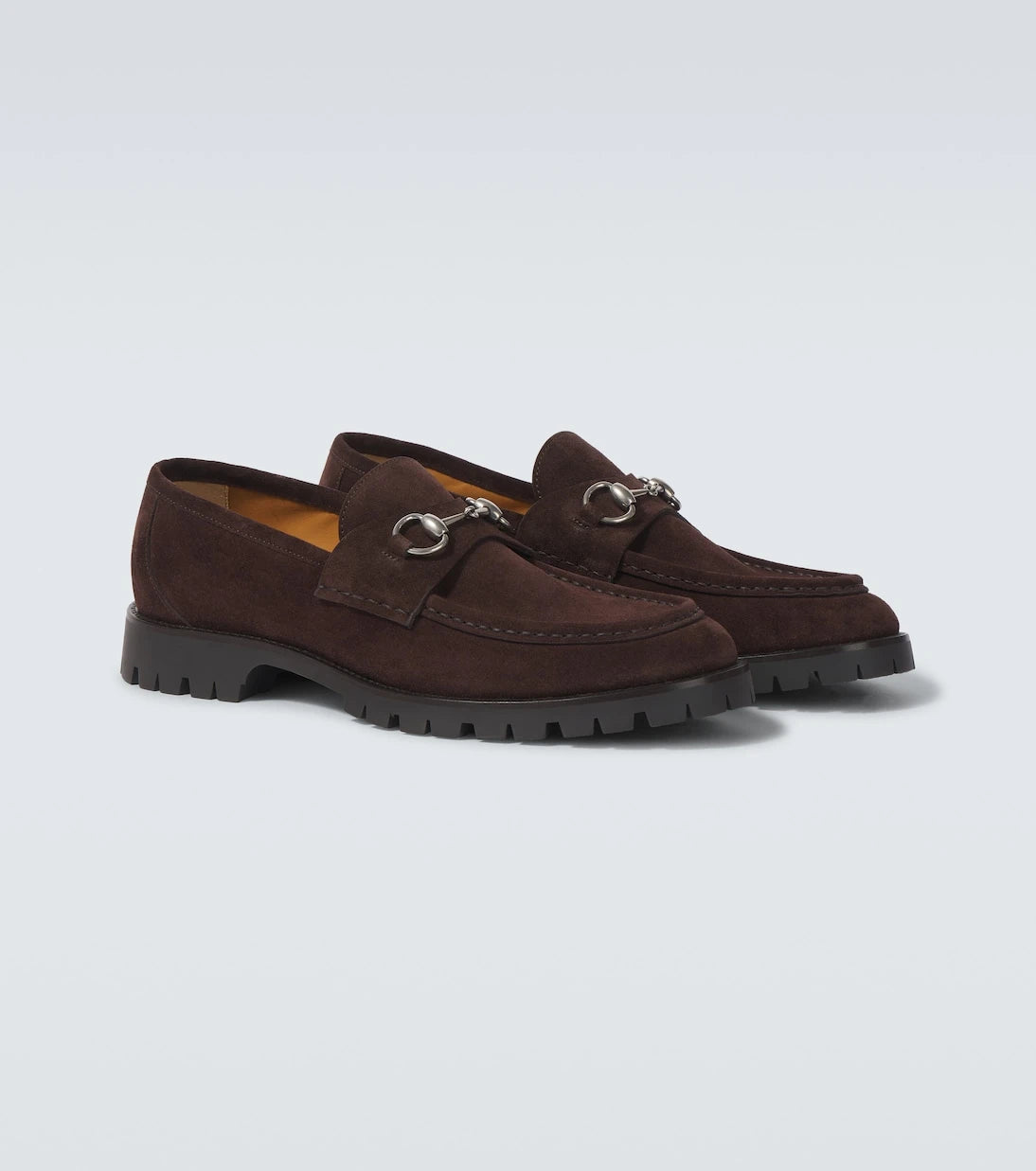 Gucci - Horsebit suede loafers