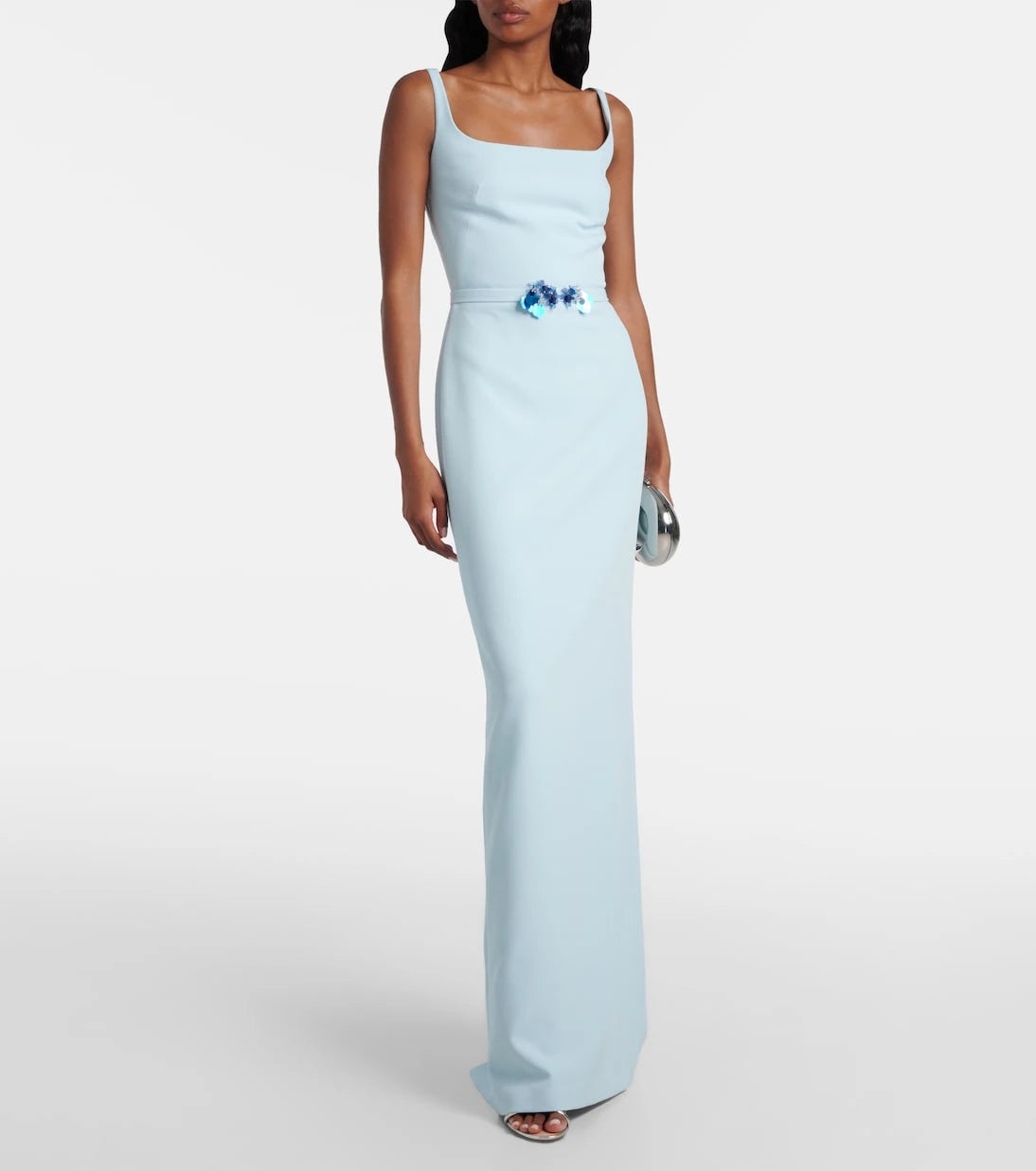 Safiyaa - Kristena draped embellished gown