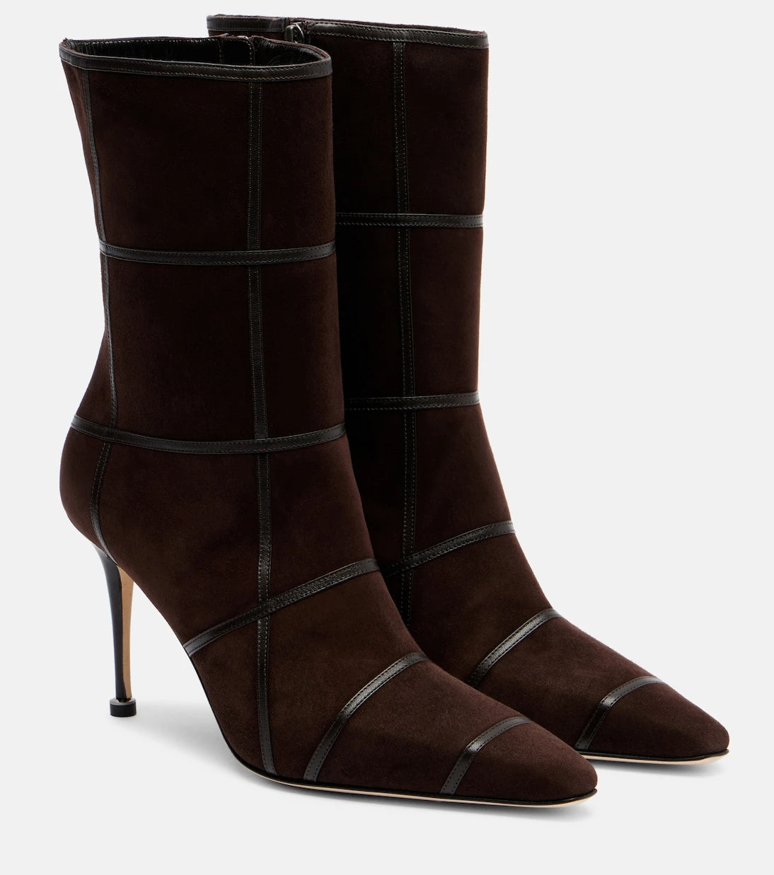 Manolo Blahnik - Trulona 90 suede ankle boots
