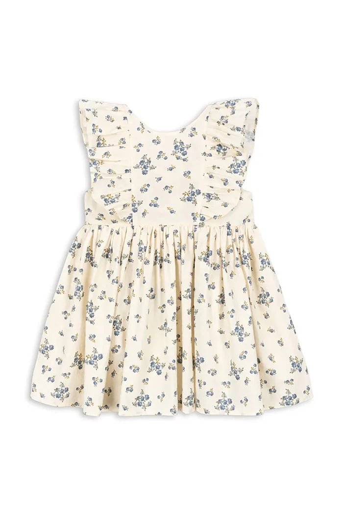 Konges Sløjd CIANNA DRESS GOTS Çocuk Pamuk Elbise