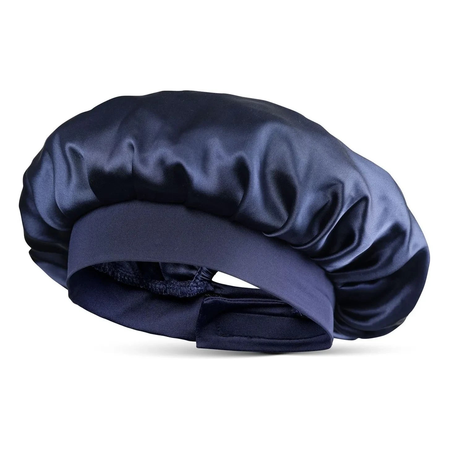 Emily's Pillow - Silk nightcap  | Midnight blue