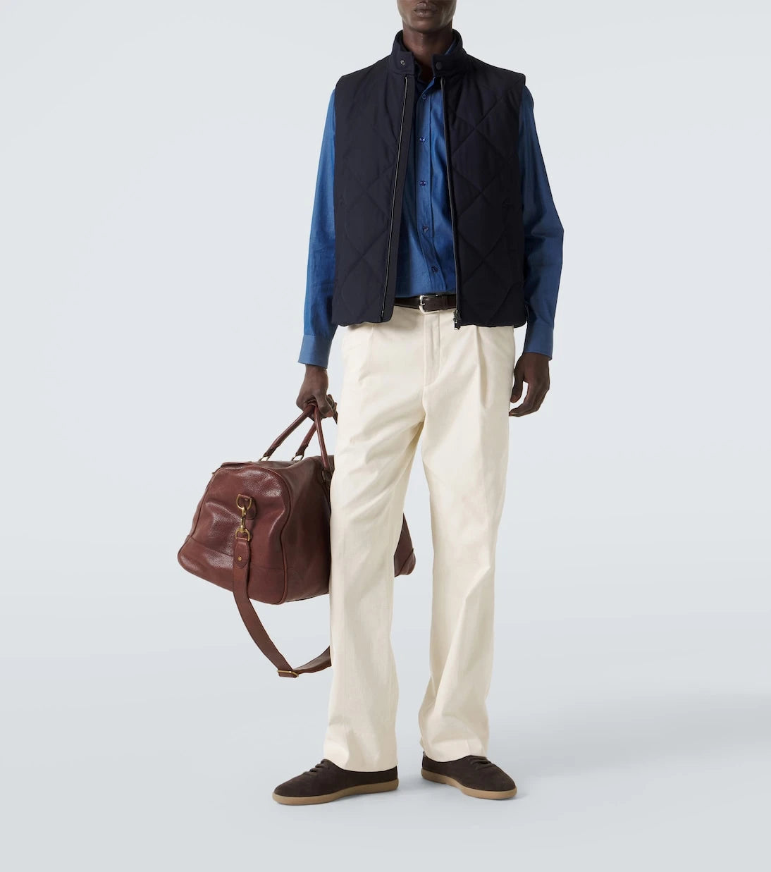 Canali - Quilted puffer vest