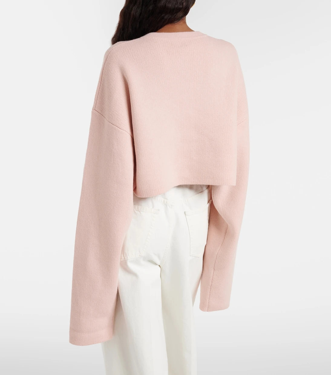 Toteme - Cropped wool-blend cardigan