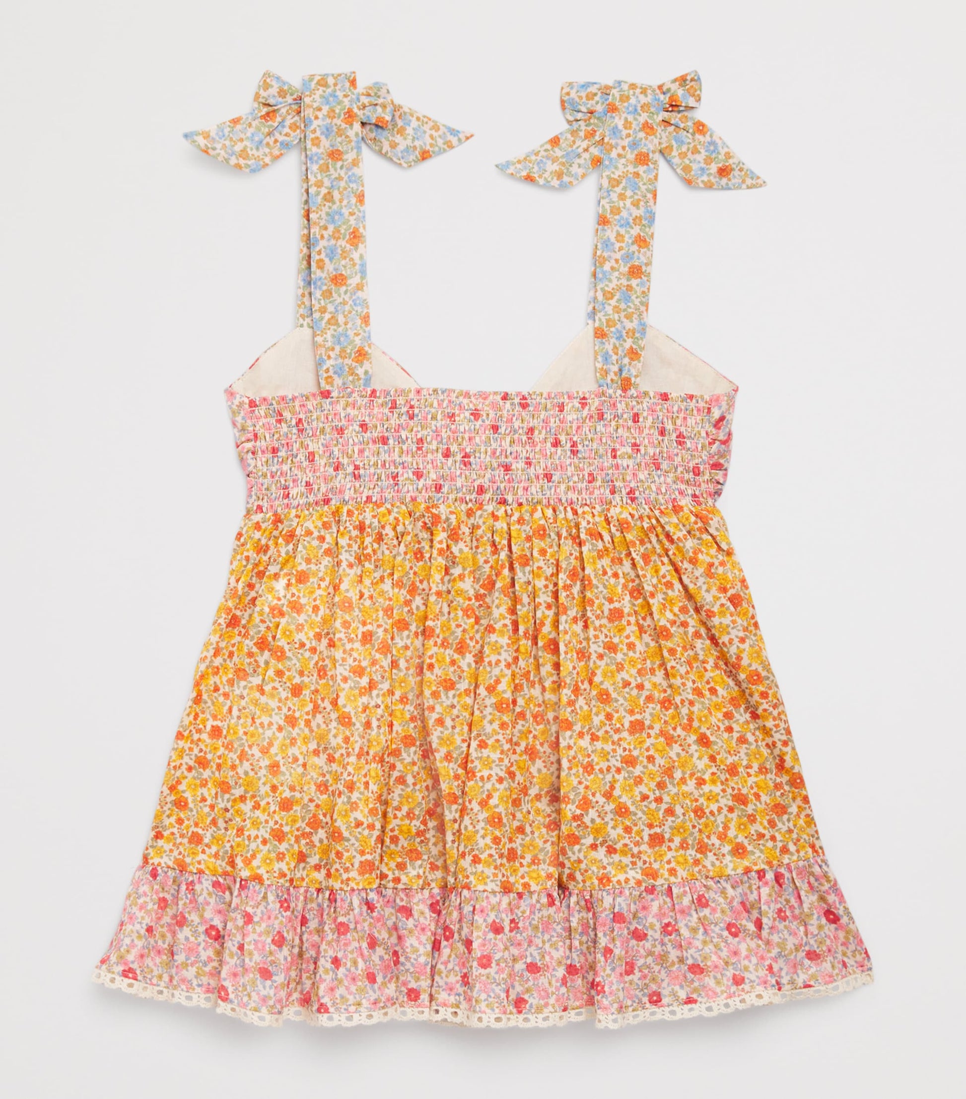 Zimmermann Kids Cotton Lucky Frill Tie Top (2-12 Years)
