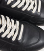 Leather Minimal Low-Top Sneakers