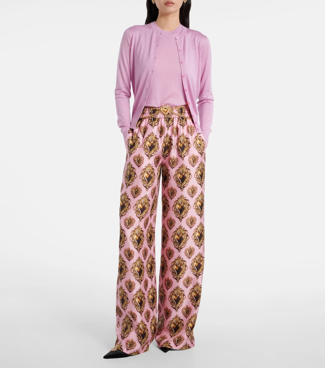 Dolce&Gabbana - Cashmere and silk top