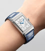 Stainless Steel and Diamond Reverso Classic Duetto Watch 24.4mm